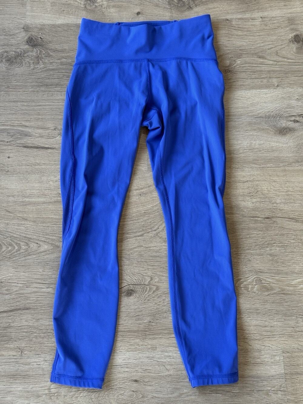 Lululemon Train Times 7/8 Pant 25" in Blazer Blue size 6